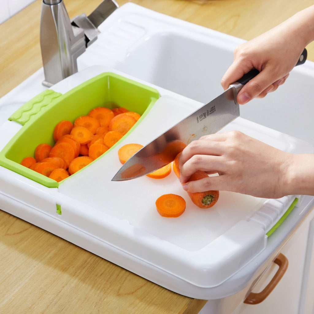 Kitchen Drain Cutting Board