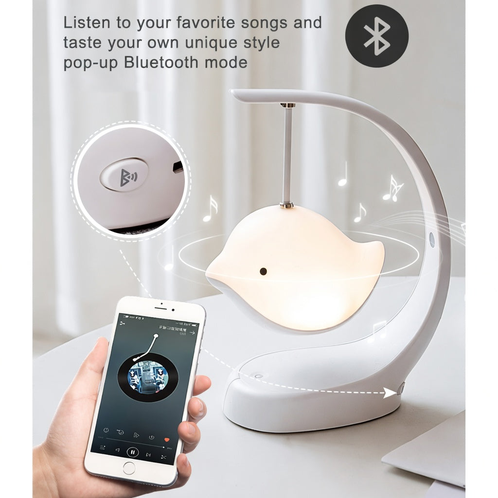 USB Baby Sound | Multi-Color Stepless Dimming Cute Bird Lamp