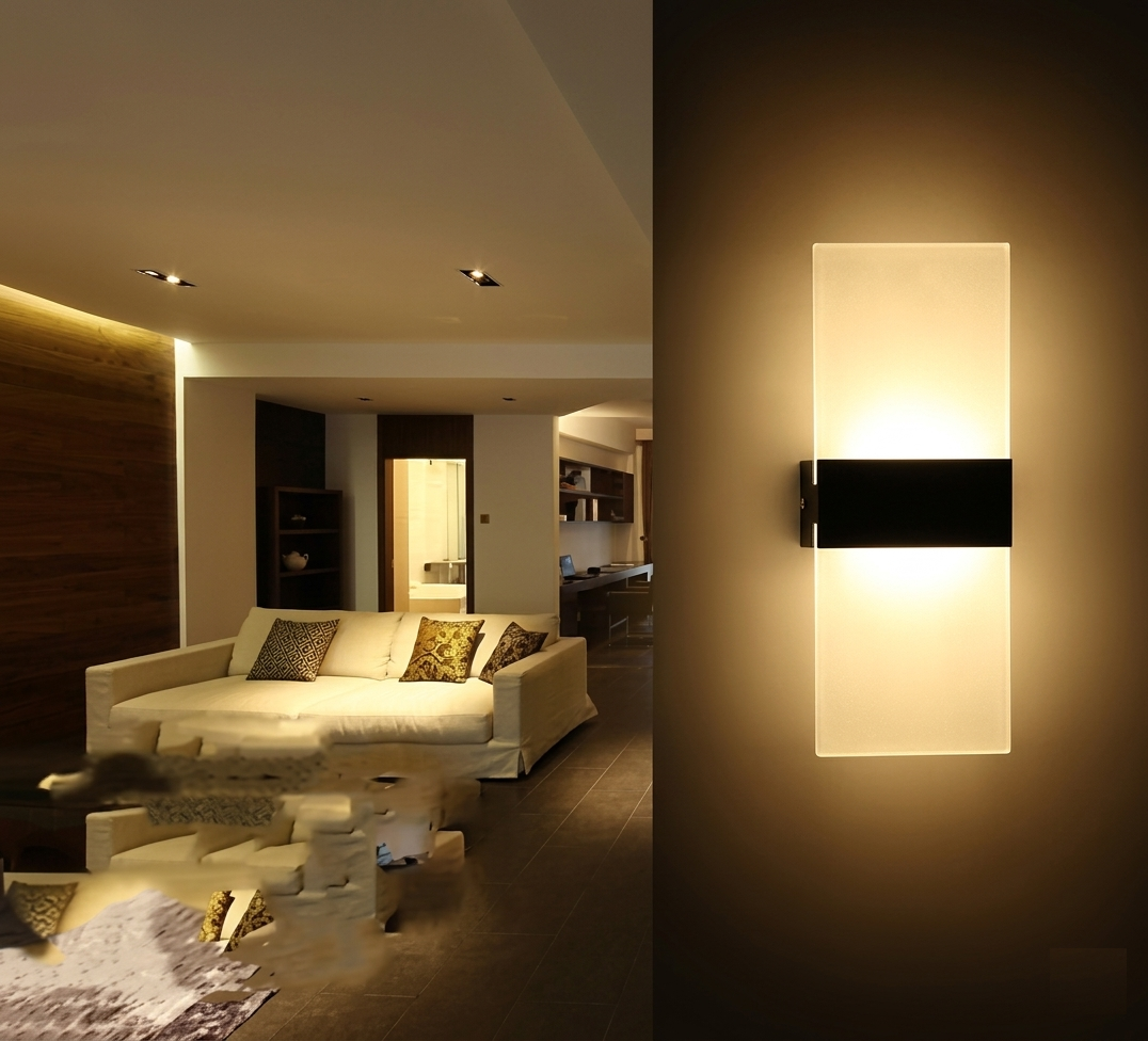 Indoor Sensor USB Charging Wall Lamp