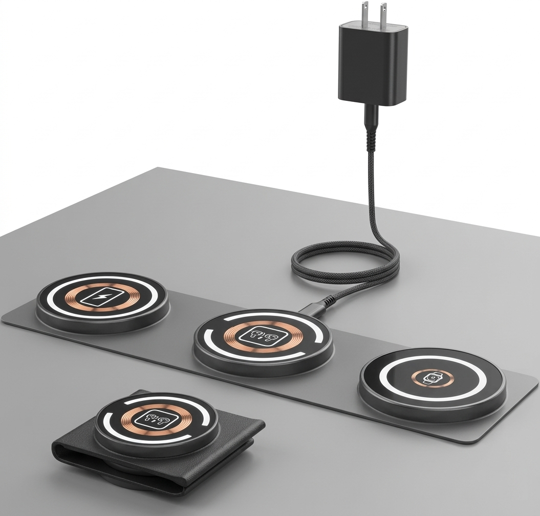 3-In-1 Foldable Wireless Fast Charger