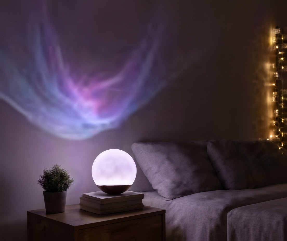 Music Moon Light Bluetooth Speaker Lamp