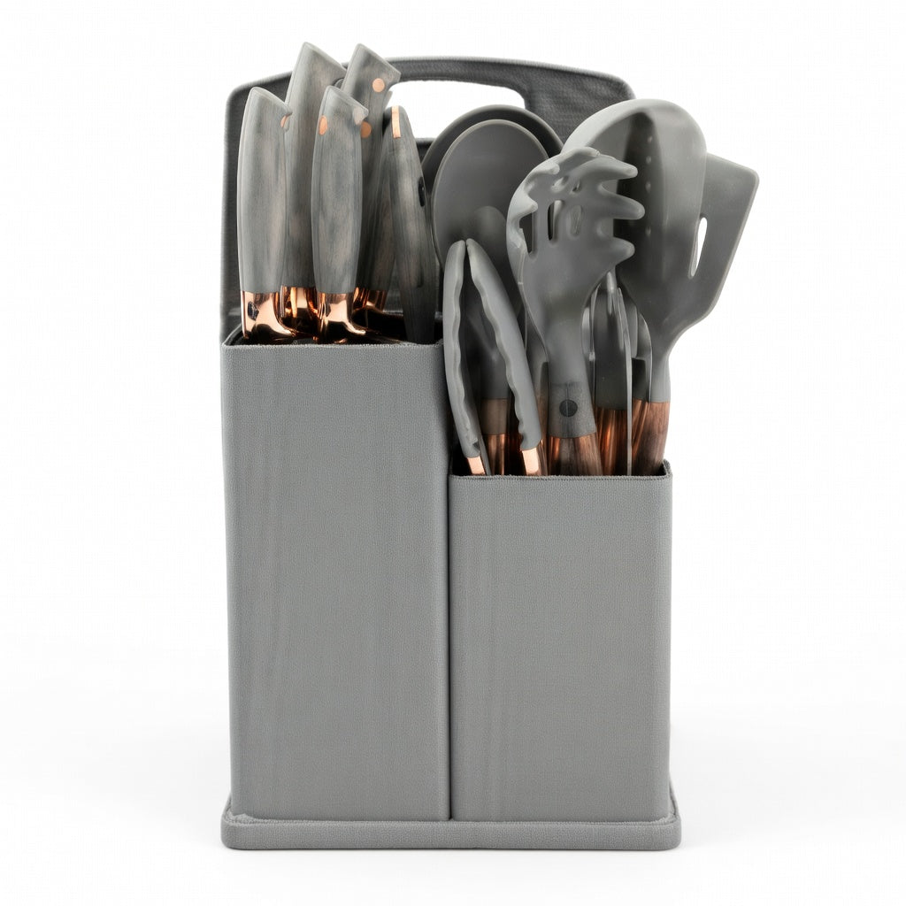 19PCS Utensil and Knife Toolkit
