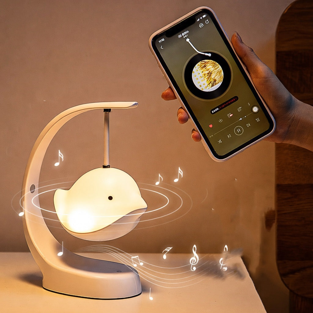 USB Baby Sound | Multi-Color Stepless Dimming Cute Bird Lamp